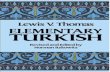 Elementary Turkish (Dover Language Guides)