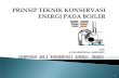 Prinsip Teknik Konservasi Energi Pada Boiler