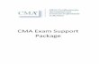 CMA Exam Support Package 2015 08 01