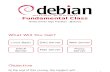 Linux Debian Fundamental Class