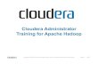 Cloudera Administrator Training