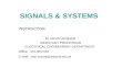 Signals & Systems Lecture