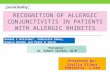 Allergic Conjunctivitis Journal