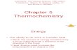 Chapter 05 Thermochemistry