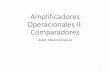 08 Amplificadores Operacionales II - Comparadores
