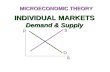 Demand Supply and Market Equilibrium