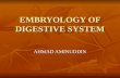 Embryology of Digestive System1
