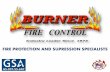 Burner Fire Control Active Fire Protection Line of Equipment.