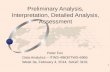 1 Peter Fox Data Analytics – ITWS-4963/ITWS-6965 Week 3a, February 4, 2014, SAGE 3101 Preliminary Analysis, Interpretation, Detailed Analysis, Assessment.