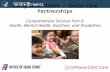 Early Head Start – Child Care Partnerships Comprehensive Services Part II: Health, Mental Health, Nutrition, and Disabilities.