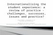 Rajesh Dhimar (r.dhimar@shu.ac.uk) Sheffield Hallam University HEA/UKCISA:TIS Project Conference Internationalisation of Pedagogy and Curriculum in HE: