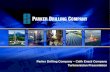 Parker Drilling Company – Calik Enerji Company Turkmenistan Presentation.