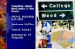 Teaching about Marijuana & the Brain VACALC Workshop 3-6-2012 Adrienne Keller [Susie Bruce] University of Virginia.