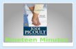 Nineteen Minutes. By: Jodi Picoult Protagonist Josie is the main character in this book. She is the character that everyone has a connection with. The.