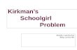 Kirkman’s Schoolgirl Problem Charlie, Law Ka Kui Billy, Lai Ka Hin.