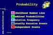 S4 General 12-Apr-15 Likelihood Number Line Combined Probabilities Relative Frequency Probability  Mutually Excusive Events Independent.