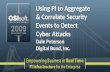 Using PI to Aggregate & Correlate Security Events to Detect Cyber Attacks Dale Peterson Digital Bond, Inc.