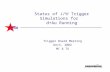 STAR Status of J/  Trigger Simulations for d+Au Running Trigger Board Meeting Dec5, 2002 MC & TU.