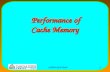 COMP381 by M. Hamdi 1 Performance of Cache Memory.