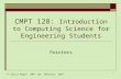 © Janice Regan, CMPT 128, February. 2007 0 CMPT 128: Introduction to Computing Science for Engineering Students Pointers.