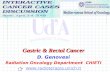 Gastric & Rectal Cancer D. Genovesi Radiation Oncology Department CHIETI .