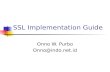 SSL Implementation Guide Onno W. Purbo Onno@indo.net.id.