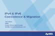 IPv4 & IPv6 Coexistence & Migration Joe Zhao SW2 Great China R&D Center ZyXEL Communications, Inc.