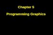 Chapter 5 Programming Graphics. Chapter Goals To be able to write applications with simple graphical user interfaces To display graphical shapes such.