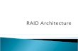 RAID stands for Redundant Array of Independent Disks  A system of arranging multiple disks for redundancy (or performance)  Term first coined in 1987.