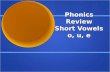 Phonics Review Short Vowels o, u, e. trot A closed syllable is like a sandwich! trot.