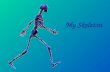 My Skeleton. Facts about our Skeleton. There are 206 bones in your skeleton. Your skeleton supports your body and helps you move. Calcium helps your bones.