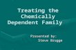 Treating the Chemically Dependent Family Presented by: Steve Brugge.