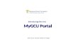 Introducing the new MyGCU Portal Click your mouse button to begin.