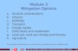 3.1 Module 3 Mitigation Options a.General considerations b.Industry c.Buildings d.Transport e.Energy supply f.Solid waste and wastewater g.Land-use, land-use.