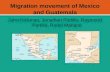 Migration movement of Mexico and Guatemala John Hickman, Jonathan Portillo, Raymond Portillo, Rodel Mariano.