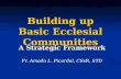 Building up Basic Ecclesial Communities A Strategic Framework Fr. Amado L. Picardal, CSsR, STD.