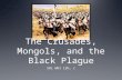 The Crusades, Mongols, and the Black Plague SOL WHI 12b, c.