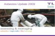 Asbestos Update 2009. Introduction Update on latest statistics HSE Awareness Campaign Target Audience Changes for 2009 MDHS100 Revisions Social Housing.