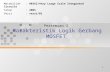 1 Pertemuan 3 Karakteristik Logik Gerbang MOSFET Matakuliah: H0362/Very Large Scale Integrated Circuits Tahun: 2005 Versi: versi/01.
