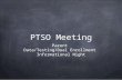PTSO Meeting Parent Data/Testing/Dual Enrollment Informational Night.