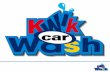 Agenda 1.Kwik Car Wash (Pty) Ld. 2.Why wash a vehicle? 3.Traditional washing systems. 4.Kwik Car Wash, Touchless system. 5.Kwik Car Wash Markets. 6.Kwik