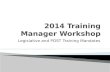 Legislative and POST Training Mandates.  Gary Manini – POST ◦ Training Delivery & Compliance Services Bureau ◦ Region 7 Manager (Inyo, Mono, Riverside,