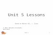 Unit 51 Unit 5 Lessons Based on Master ASL, J. Zinza © 2011 Natasha Escalada-Westland.