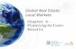 Global Real Estate: Local Markets Chapter 6: Planning>Action> Results.