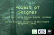Forest of Soignes Project realized by Belgian Graphic Interface (BGI) for the Brussels Institute of Environment Management (IBGE)
