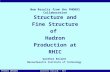 Gunther Roland - MITPHOBOS QM2005 Structure and Fine Structure of Hadron Production at RHIC Gunther Roland Massachusetts Institute of Technology New Results.