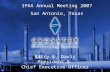 IPAA Annual Meeting 2007 San Antonio, Texas Barry E. Davis President & Chief Executive Officer.