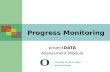 Progress Monitoring project DATA Assessment Module.