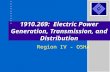 1910.269: Electric Power Generation, Transmission, and Distribution Region IV - OSHA.