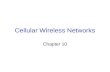 Cellular Wireless Networks Chapter 10. Introduction (1) Cellular technology is the foundation of mobile wireless communications supports users in locations.